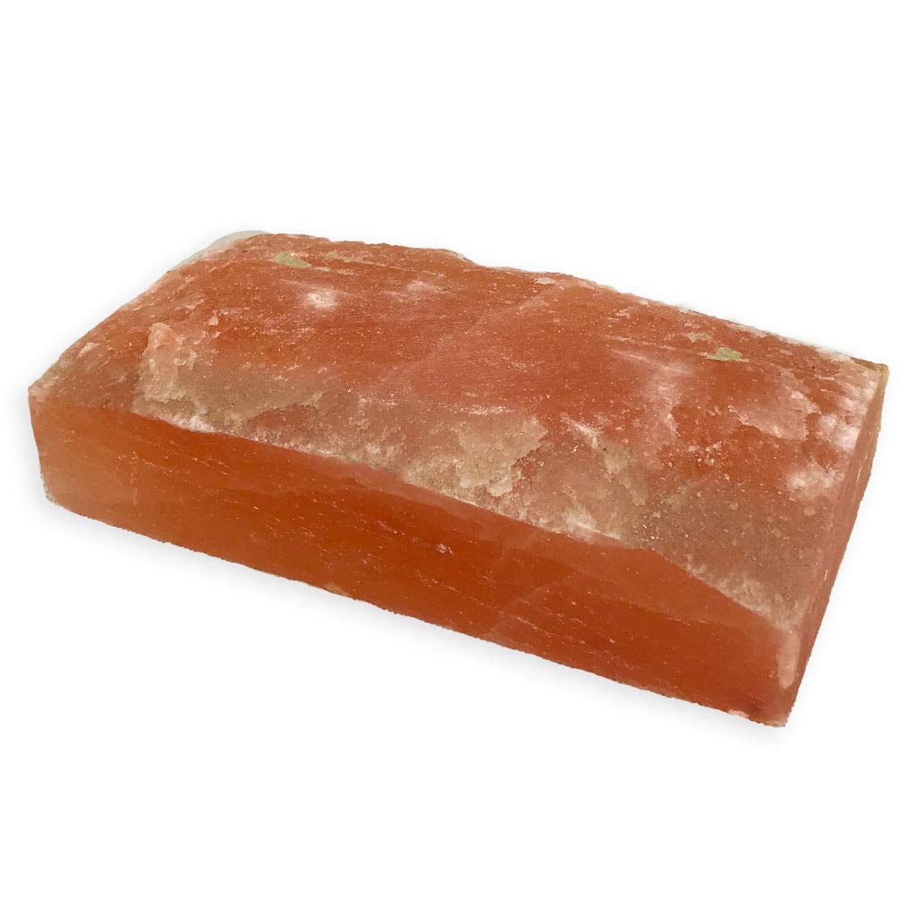Ladrillo de sal 20 x 10 x 5 cm – un lado áspero, de la gama Pakistán (20 unidades)