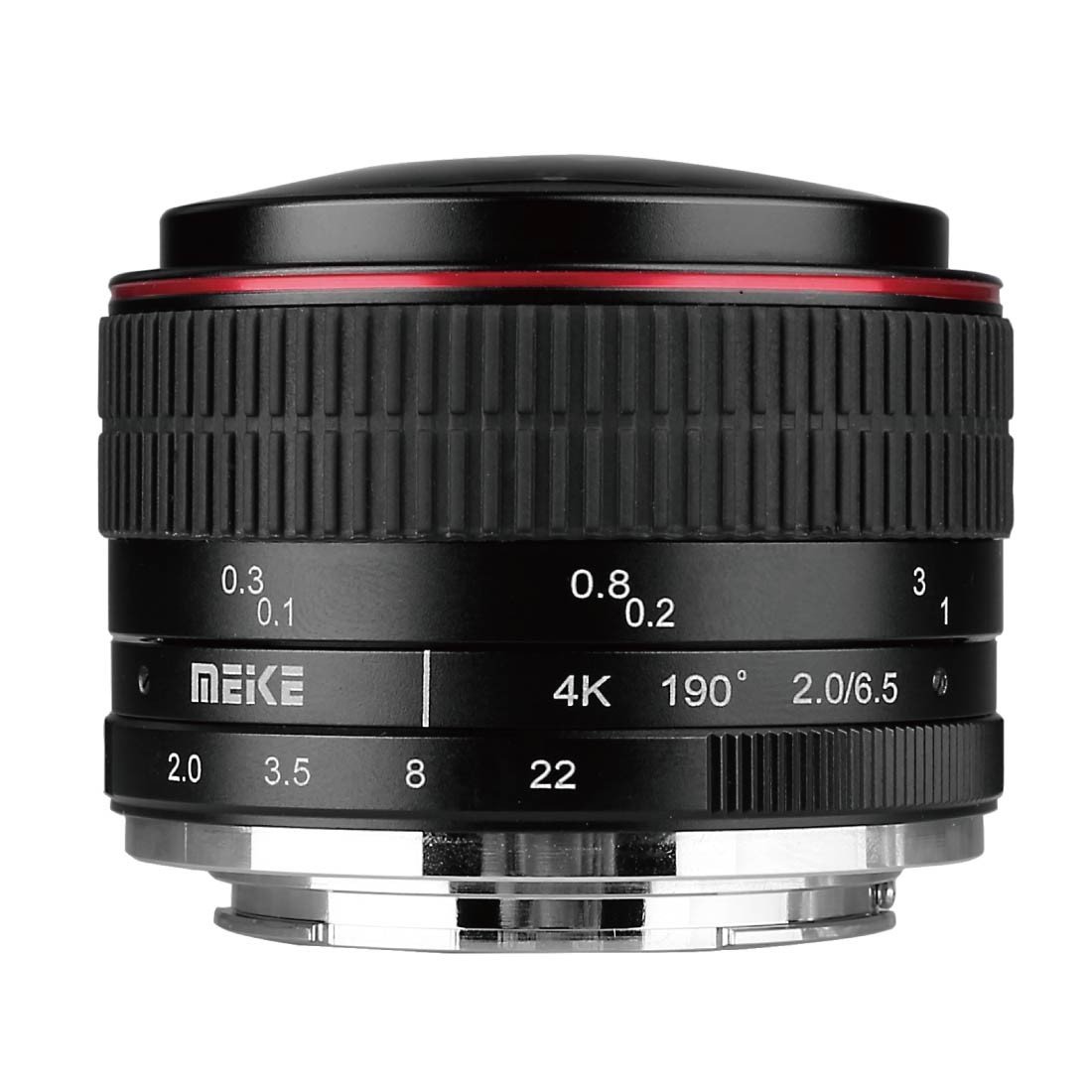 Meike MK 6.5mm f/2.0 Circular Fisheye Lens Manual Focus APS-C Format for Sony A9 A7 A7S A7R A6000,A6300,A6500,Nex3 Nex3n Nex5 Nex5t Nex5r Nex6 Nex7 etc with Adison Tek Cleaning Cloth.