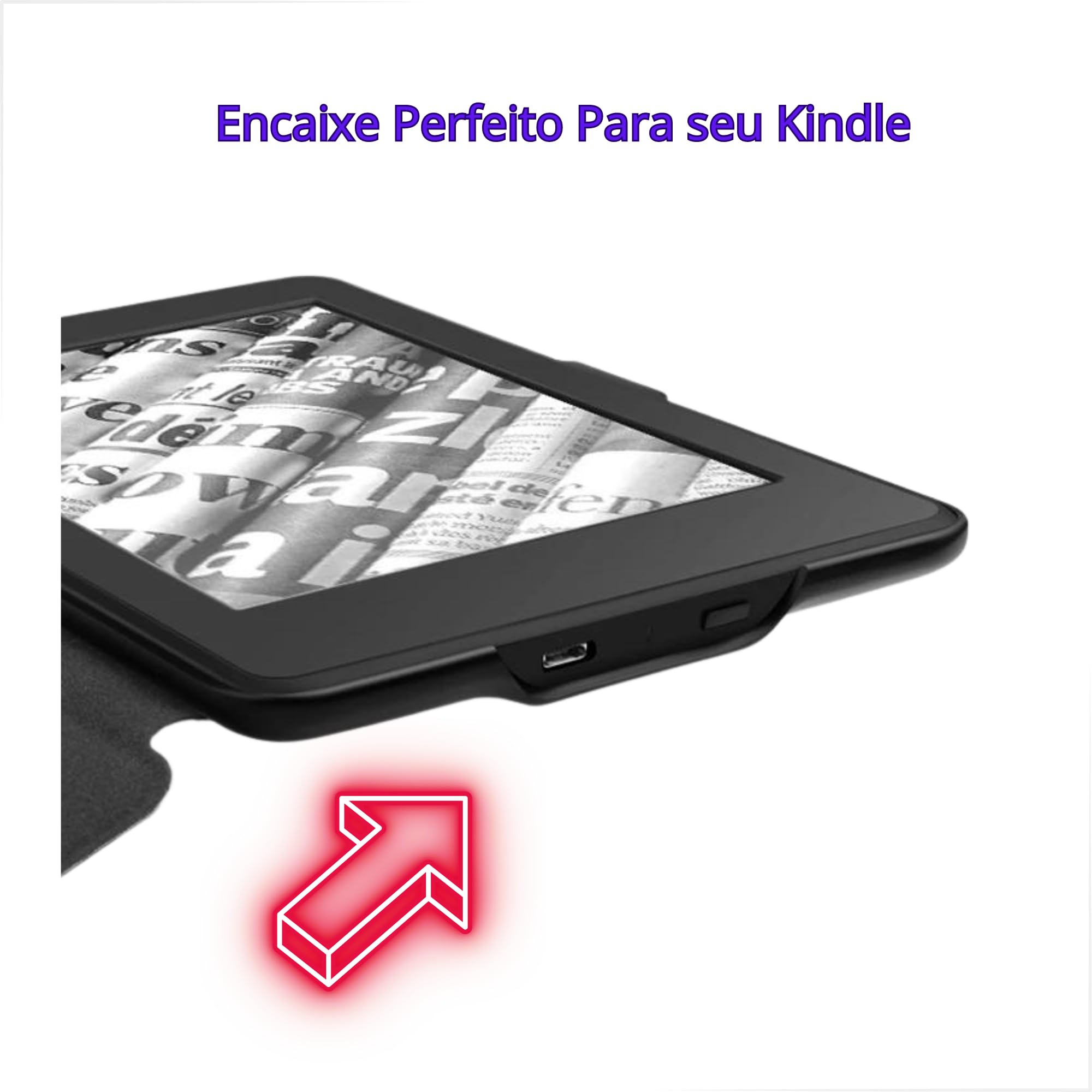 Capa Compátivel com Kindle 11ª Geração - 2022/2024) - C2V2L3 e