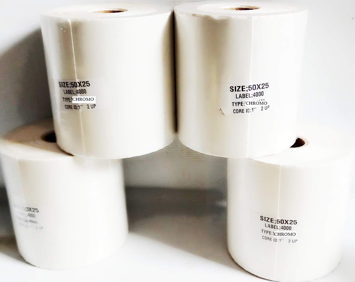 50 * 25 (Thermal) Barcode Sticker, 4000 Labels in Roll