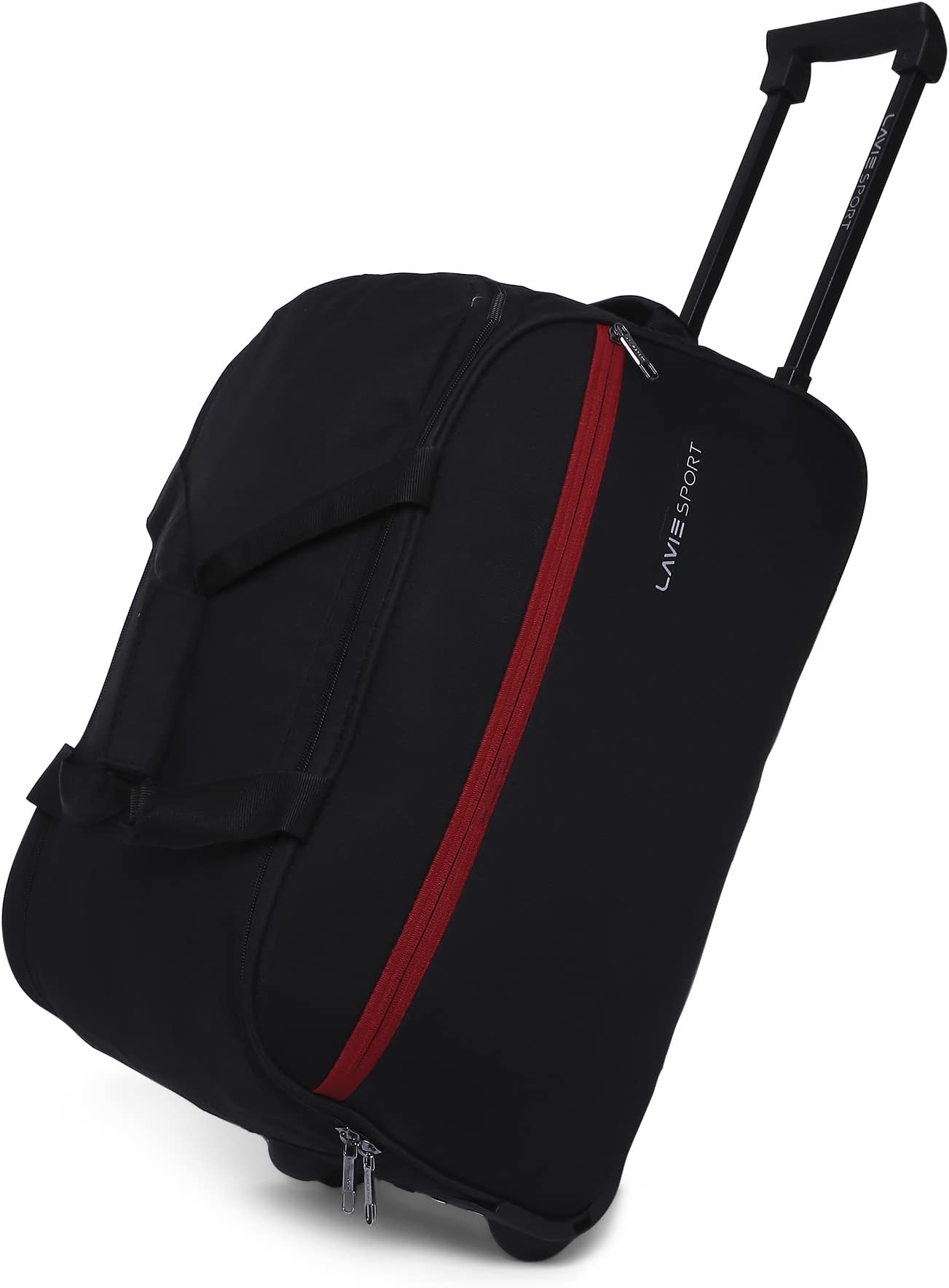 Lavie Sport Polar X Cabin Size 53 cms Wheel Duffle Bag | Lightweight Trolley Bag | 2 Wheel Duffle Bag