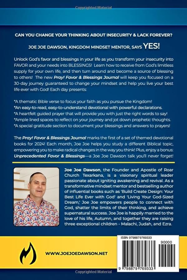 Pray! Favor and Blessings Journal: A 30-day Devotional Book to Change Your Mindset and Overcome Insecurity and Lack - Image 2