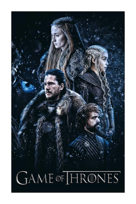 Game of Thrones Wall Poster for Room (12x18 Inch, 300 GSM Paper, Gloss Laminated) F-2615
