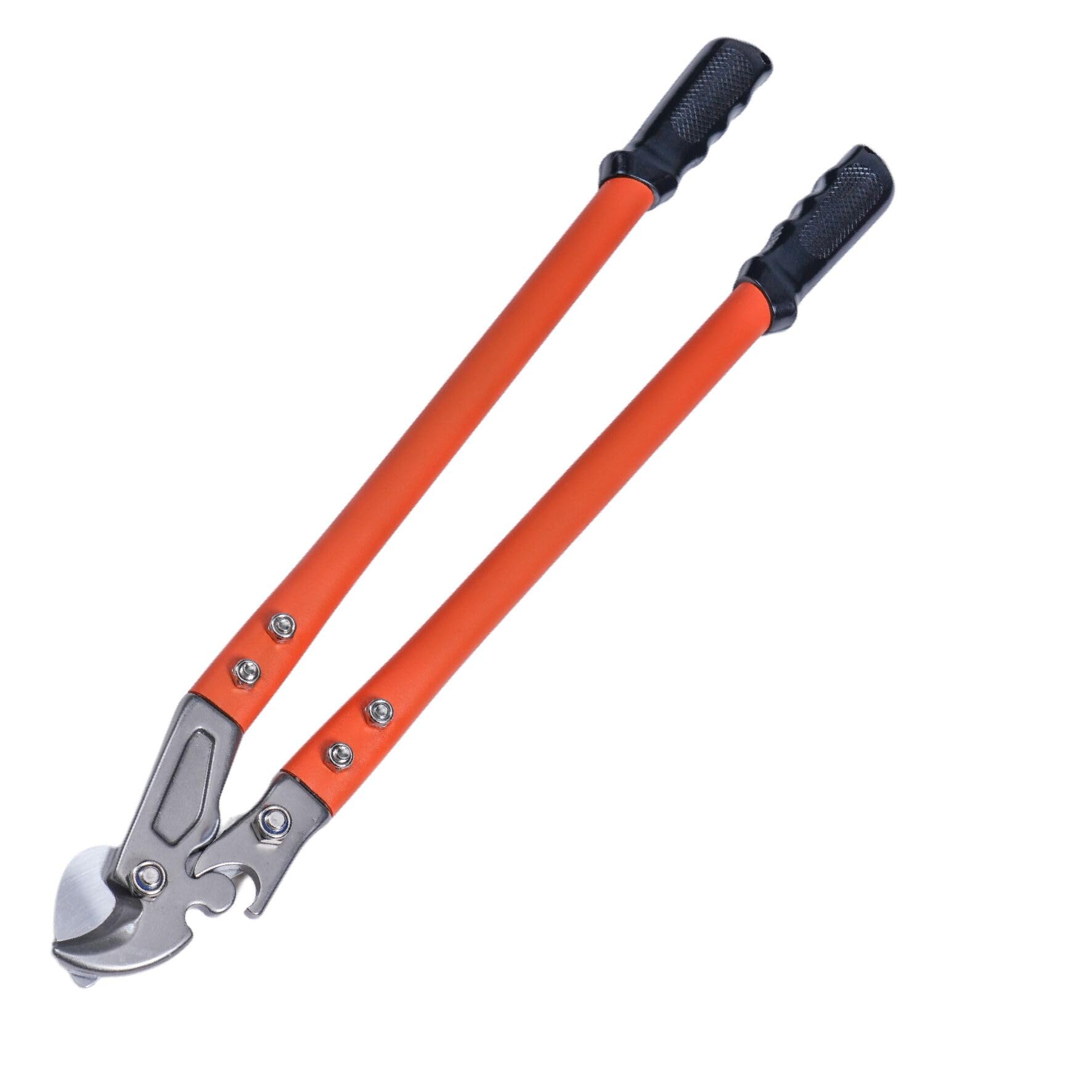 Jerax tools 24 Inch Heavy Duty Cable Cutter with Ergonomic handle, Industrial Strength Cutter for Copper and Aluminium Cables and Rppes