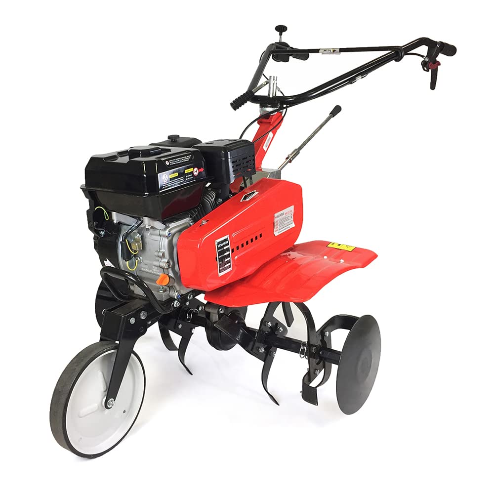Motoazada Kuril KZ700 | Motor 212cc | Ancho 82cm | Incluye 6 Fresas | Kit Ruedas y Aporcador