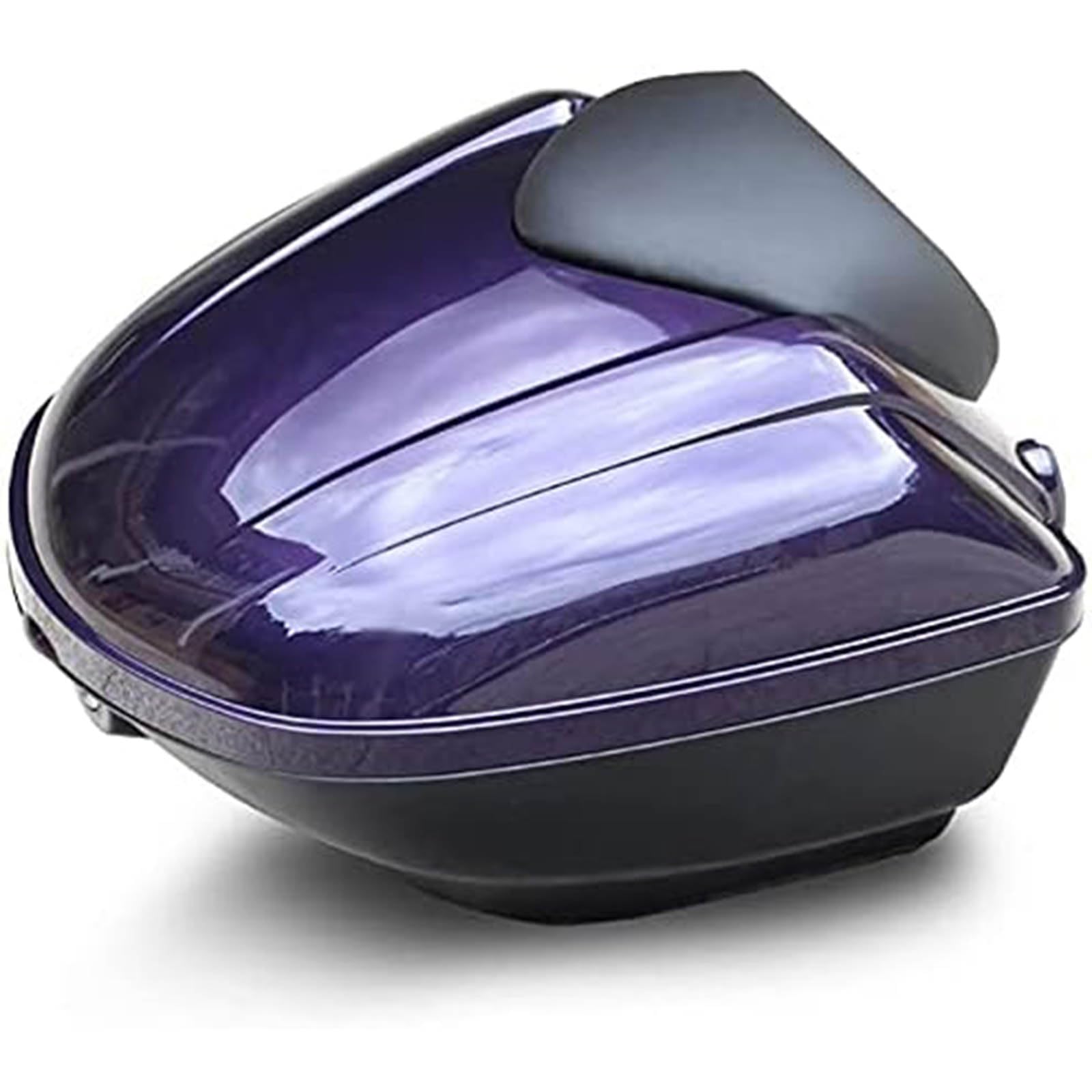 Coffre de scooter universel violet pour simplifier votre voyage quotidien en ville