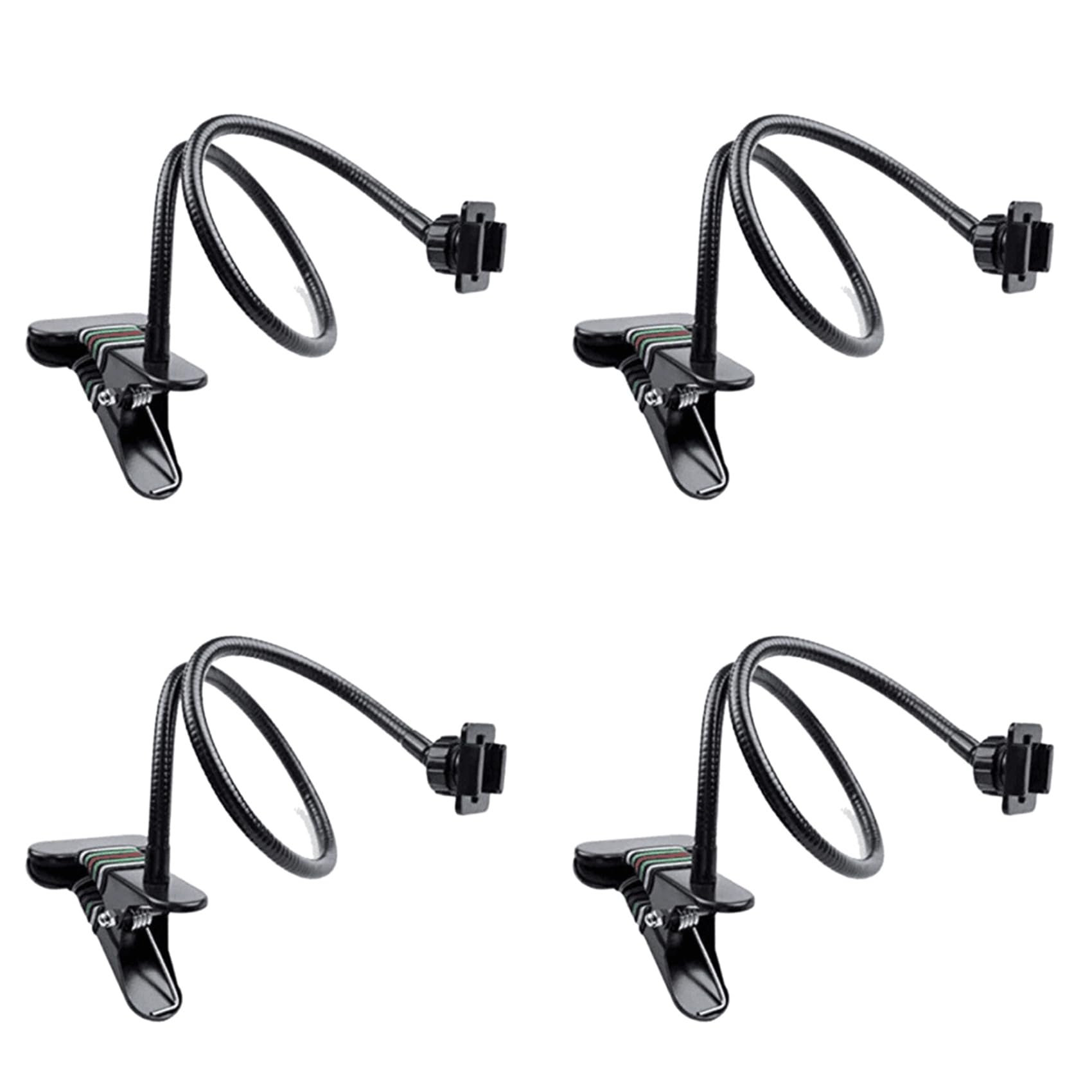 Lot de 4 supports flexibles en col de cygne pour webcam C930E, C930, C920, C922X, C922, C925E 63,5 cm