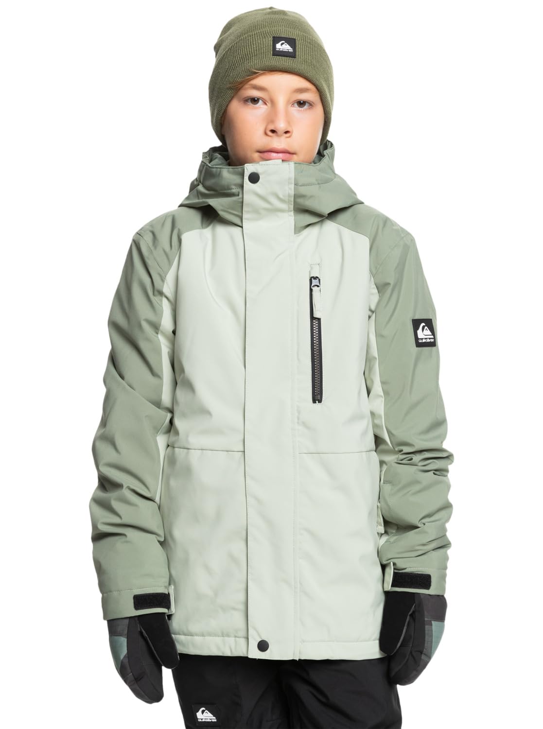 Quiksilver Mission Block Youth Snow Jacket para Niño