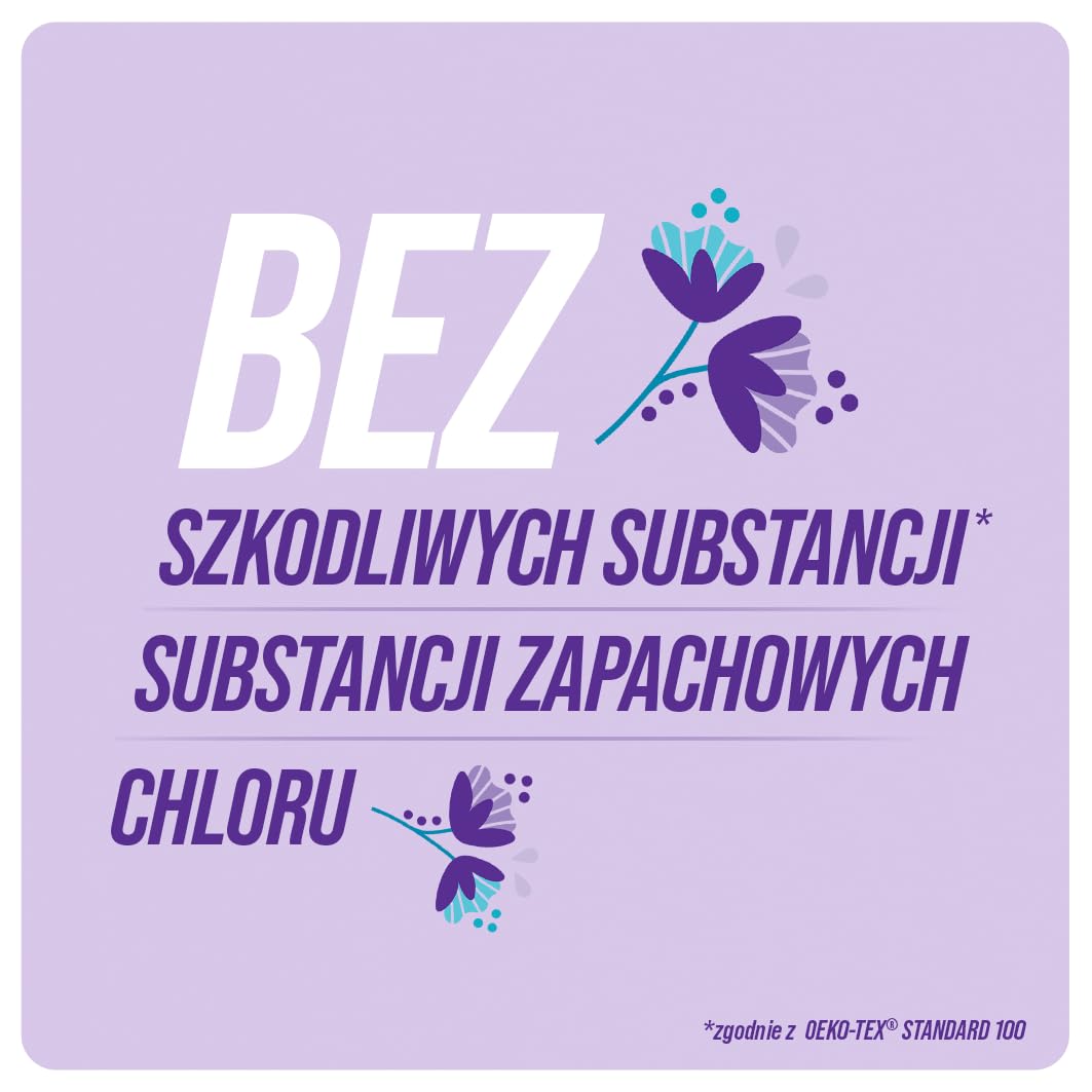 o.b. ExtraProtect Super Tampony 42 szt., dodatkowe skrzydełka zabezpieczające, do 100% ochrony przed przeciekaniem w dzień i w nocy, na obfite krwawienie, duże opakowanie
