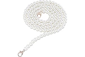 PH PandaHall 47" Pearl Purse Strap
