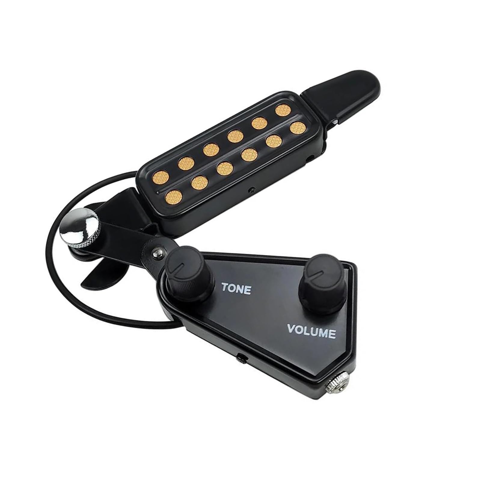 Pickup Per Chitarra Acustica A 12 Fori, Kit Di Amplificatori E Trasduttori Per Chitarra Classica Professionale Pickup professionale per chitarra acustica(3/4)