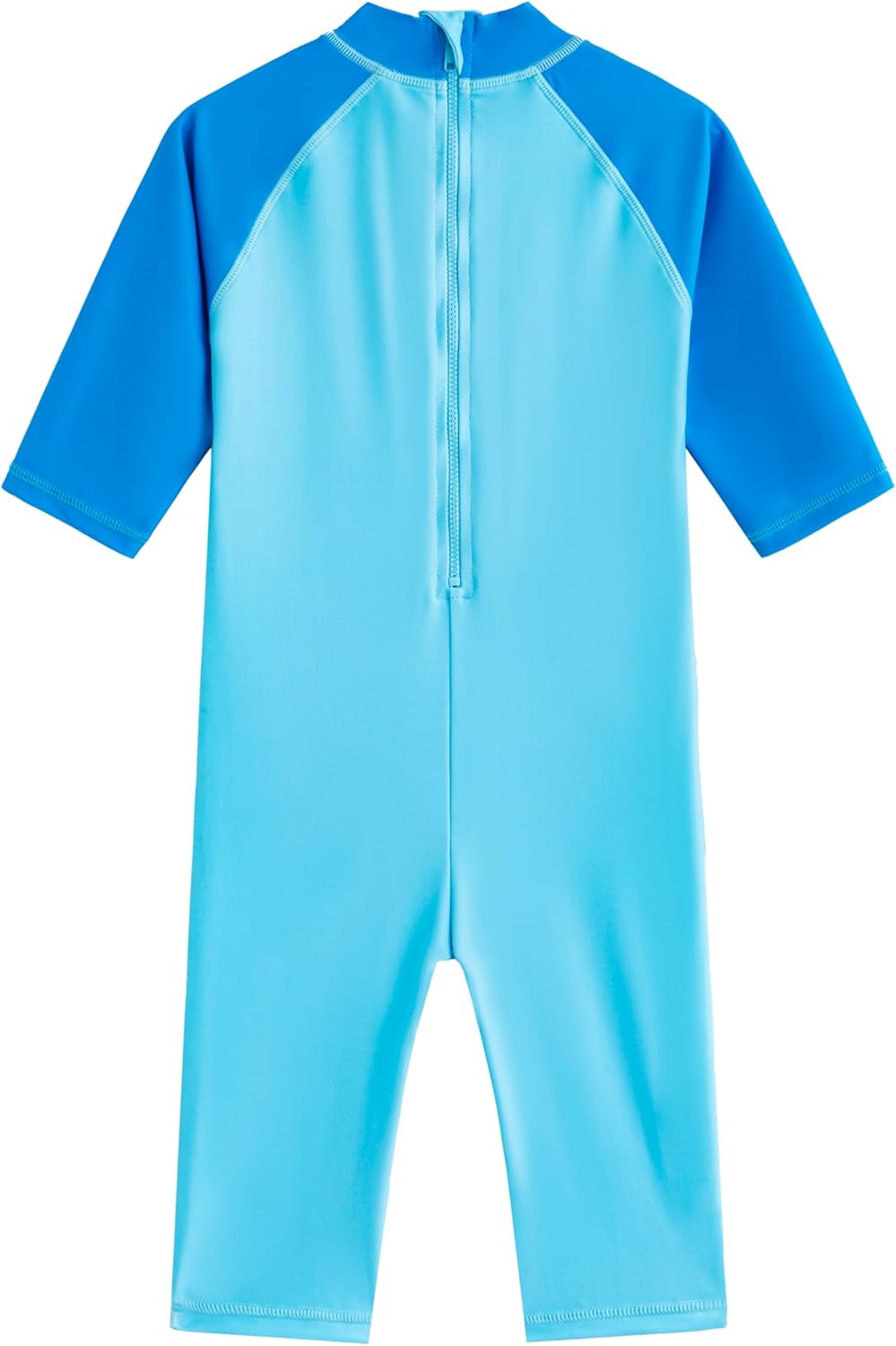 LIZENS Boys Swimsuit Rash Guard Suit Bluey Shark One Piece Long Sleeve Surfing Suit for Kids - Image 2