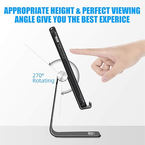 Miniatura 4 de Urmust Soporte ajustable para teléfono celular para base de escritorio, soporte compatible con iPhone 15 14 13 12 11 Pro Max Xs XR 8 X 7 6 6S Plus