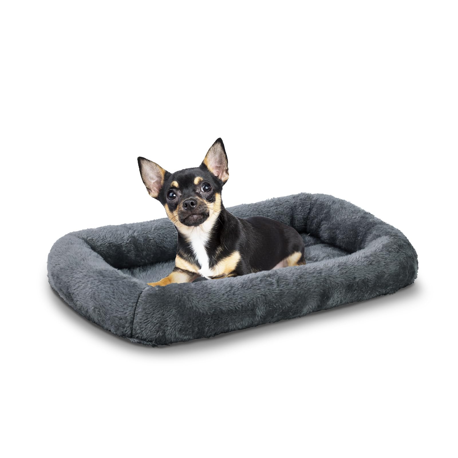 Patas Lague Nackenrolle Hundebett Für Extra Kleine Hunde, 40,6 X 30,5 Cm, Weicher Schaumstoff, Waschbar