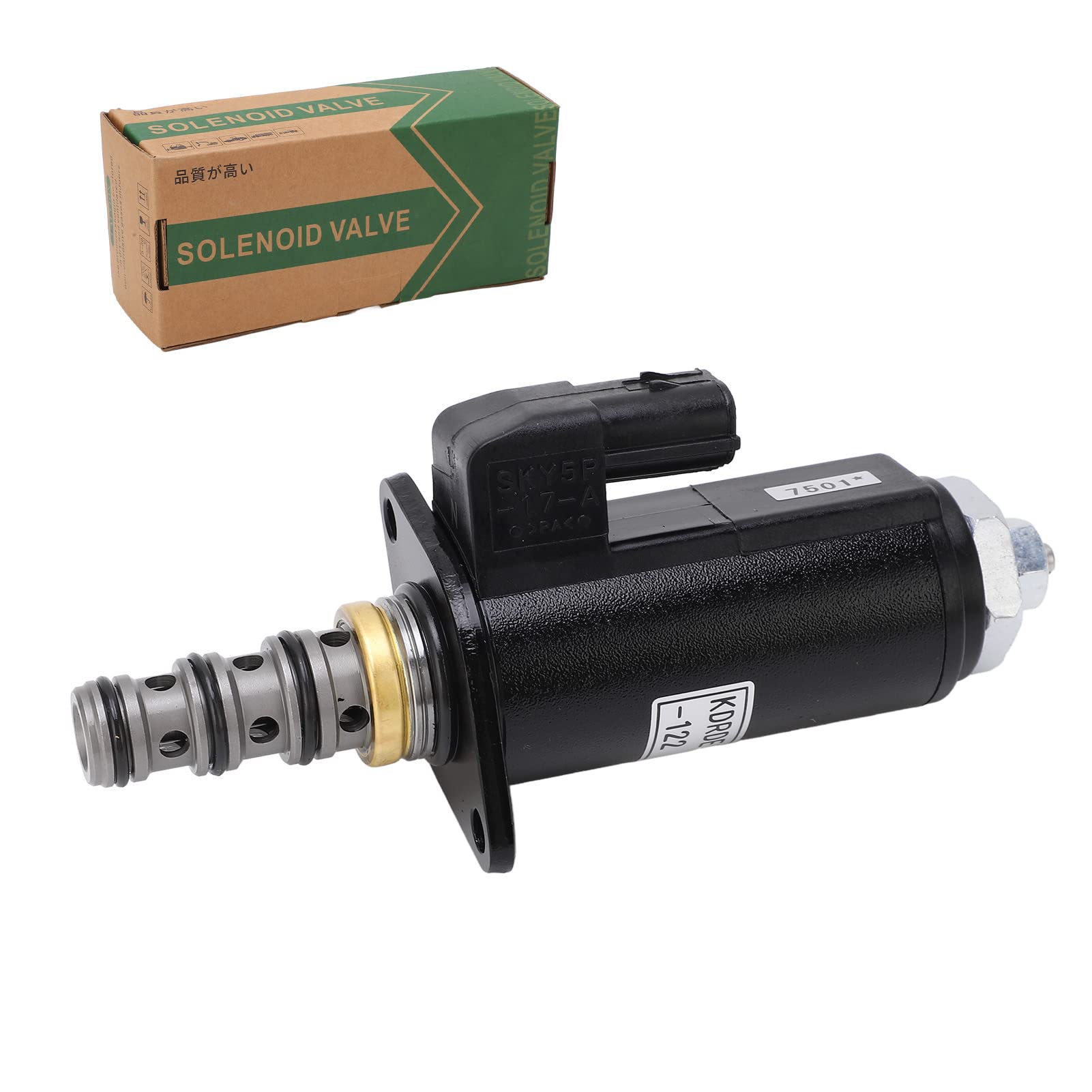 Remplacement de vanne solénoïde proportionnelle pour réparer les pannes hydrauliques SK230