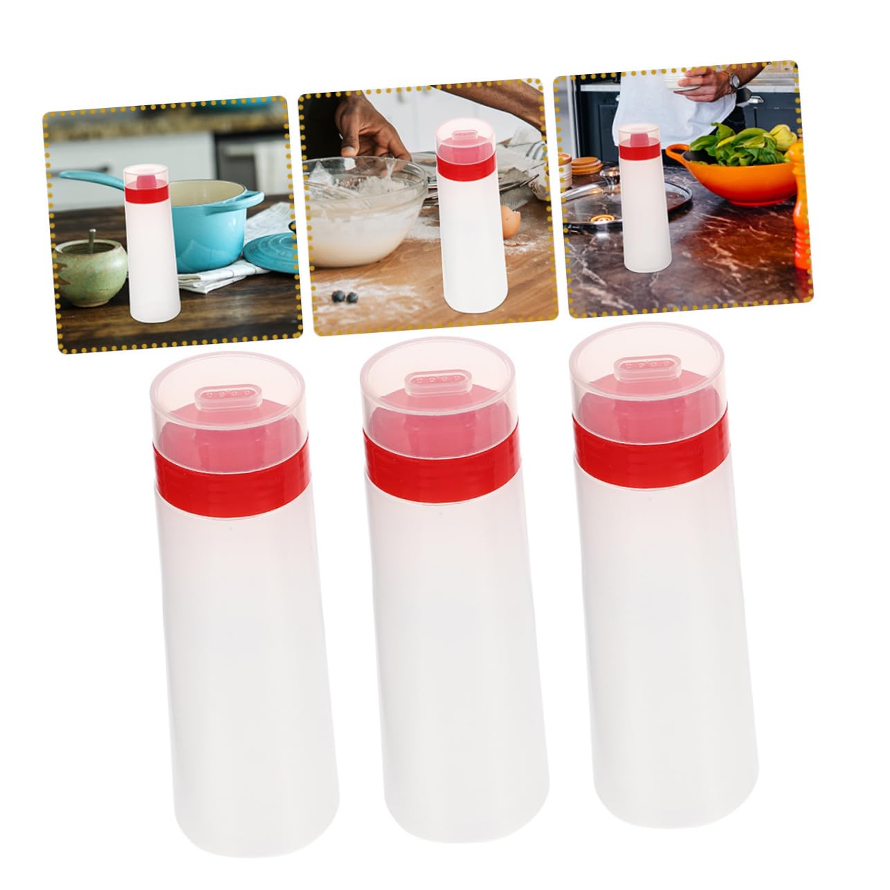 15pezzi Bottiglie Per Salse Design Bottiglie Condimenti Squeeze Per Ketchup Maionese e Salsa Bbq Per