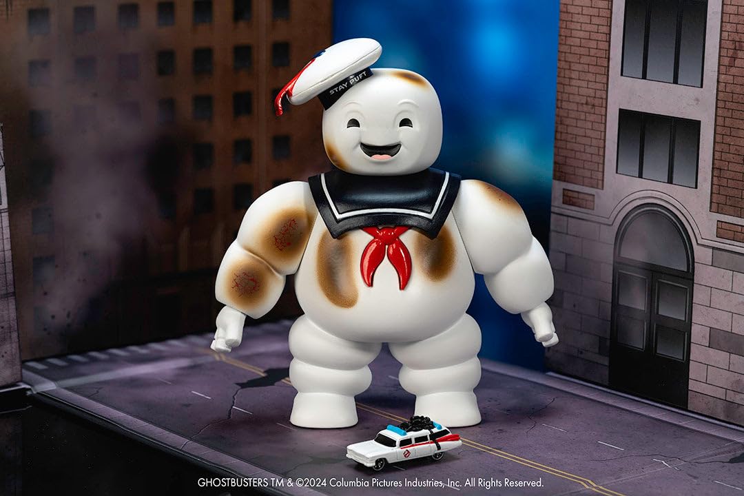 Jada Toys - Ghostbusters 6" Stay-Puff + Nano Ecto-1