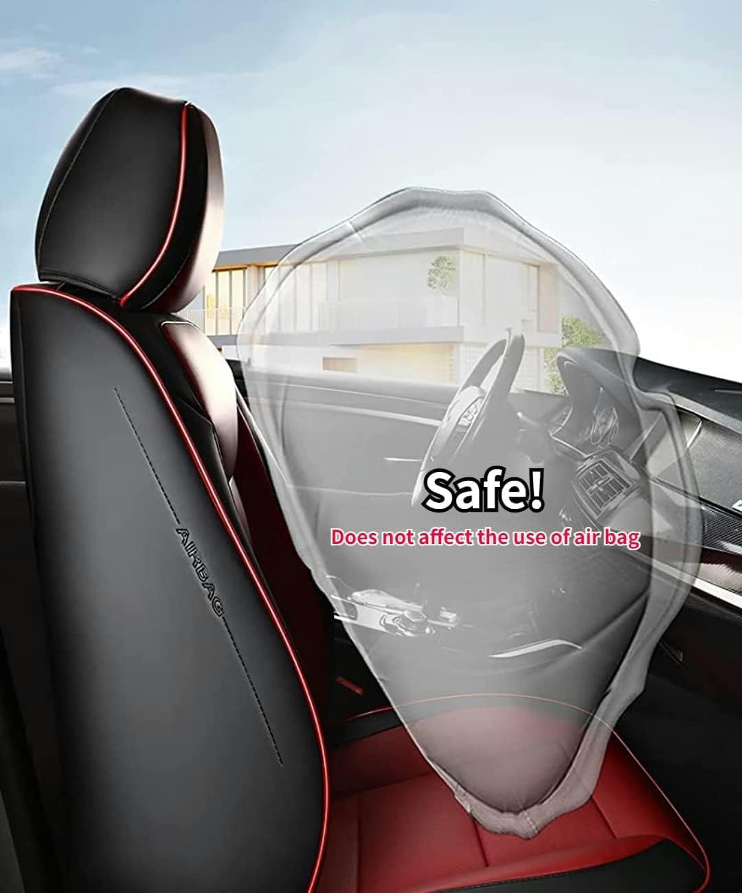 Set di coprisedili per auto, universali, per Audi-a3/Audi-a4/Audi-a6, colore marrone scuro