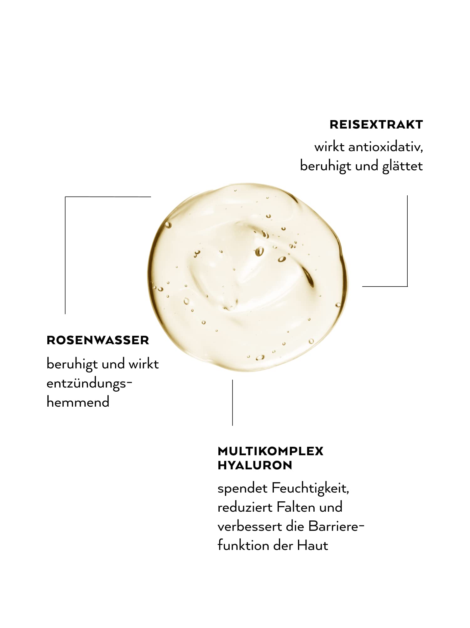 UND GRETEL Naturkosmetik - Skincare - PUR Hyaluron Serum - Hyaluronsäure Gesichtsserum – Vegan, natürlich, parfümfrei und zertifiziert - 30 ml