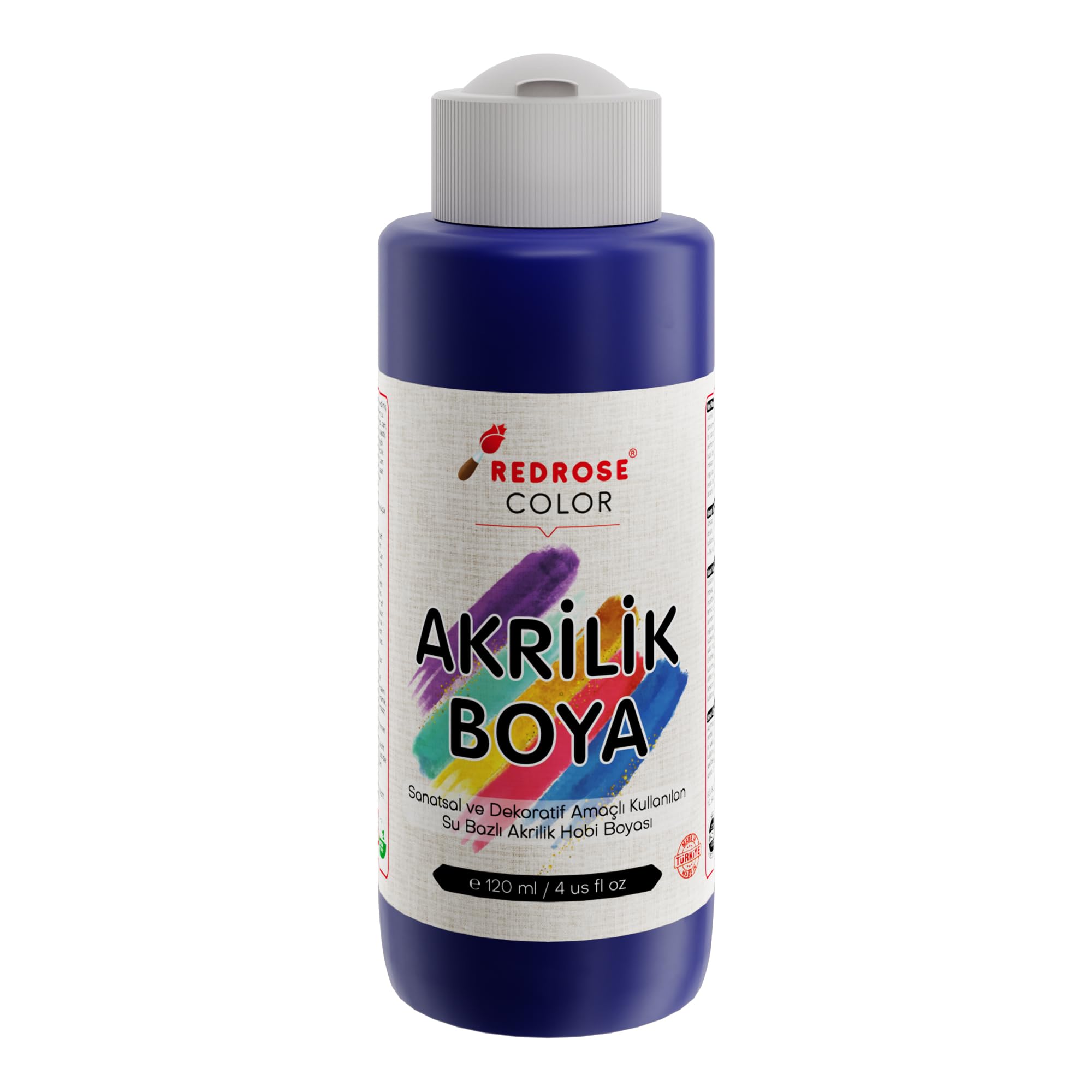 Red Rose Lacivert Akrilik Boya 120 ml