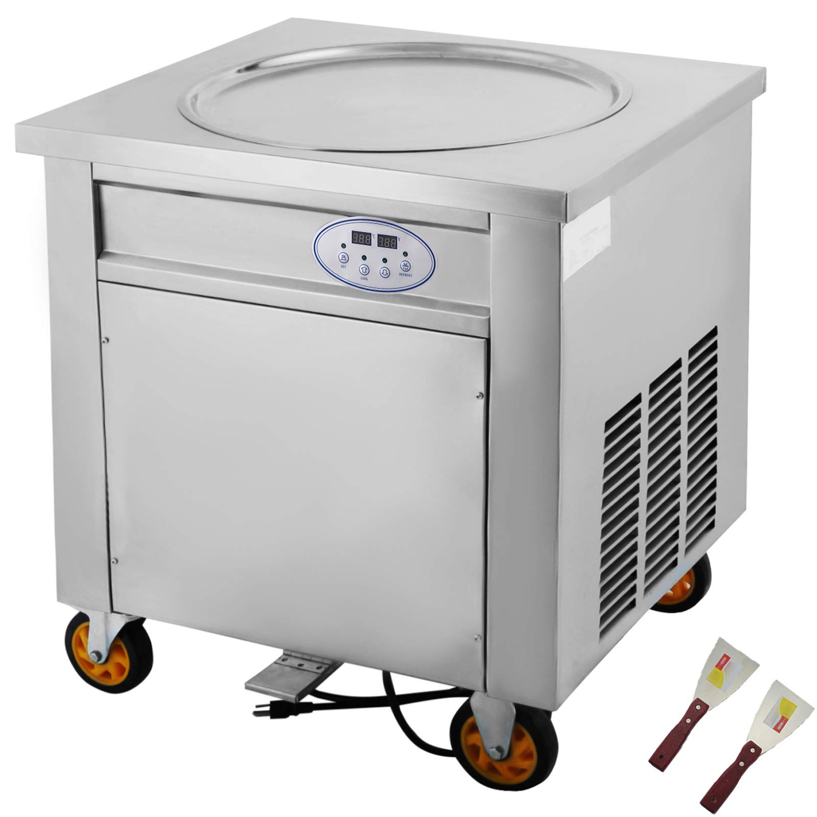 electric ice cream roller plate