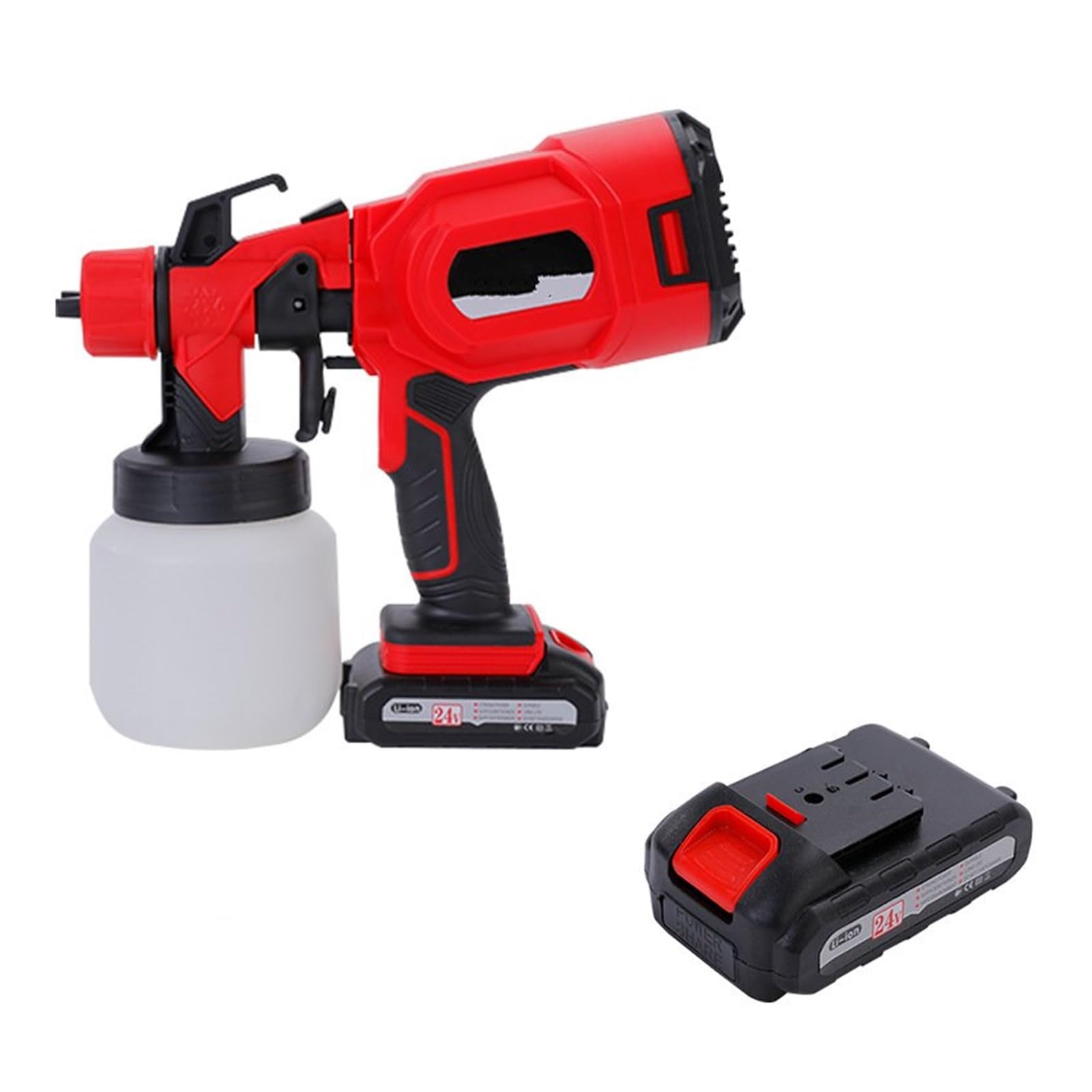 Pistolet à peinture électrique portable 650W aérographe meubles automobile