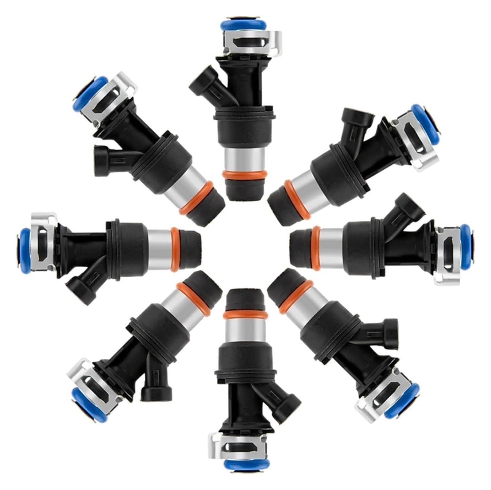 Qwqwfa One Color Petrol Fuel Injector Fuel Injector Car Injectors Nozzle Oem 17113553 For 8Pcs