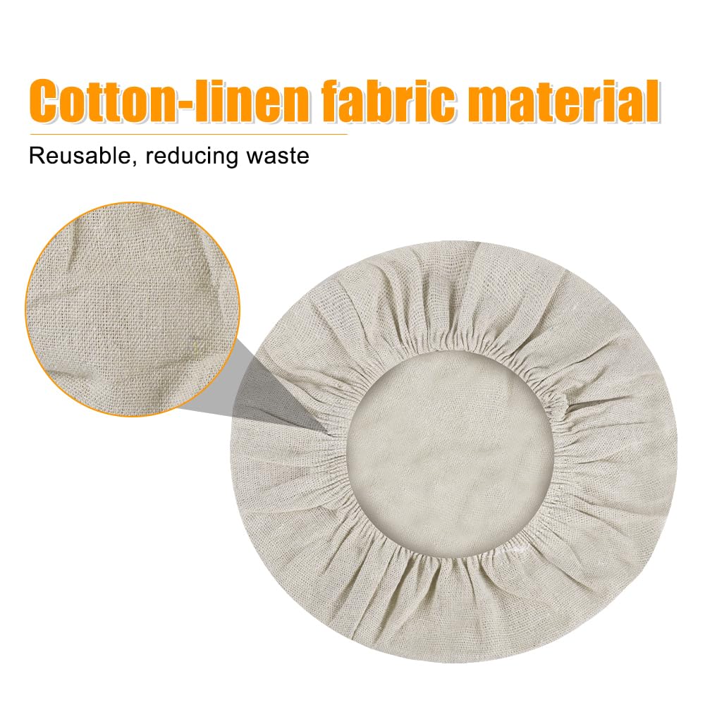 NZQXJXZ Banneton pour Pain 25cm Ovale, Panier A Pain en Rotin, Sourdough Bread Proofing Basket, Corbeille à Pain, Panier de Fermentation, avec Housse en Lin NZQXJXZ Banneton pour Pain 25cm Ovale, Panier A Pain en Rotin, Sourdough Bread Proofing Basket, Corbeille à Pain, Panier de Fermentation, avec Housse en Lin