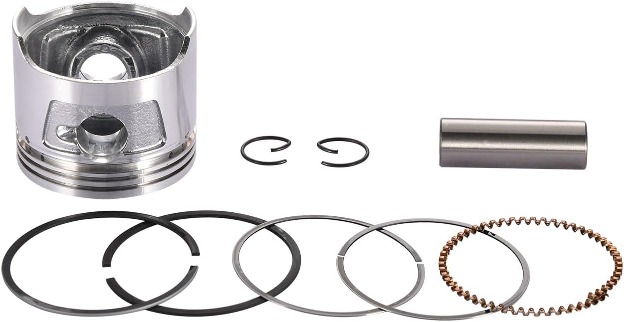 WOOSTAR 42mm Piston Ring Kit Replacement for CRF70 TRX70 XR70 70cc Horizontal Engine Chinese Dirt Pit Bike ATV 4 Wheeler Quad