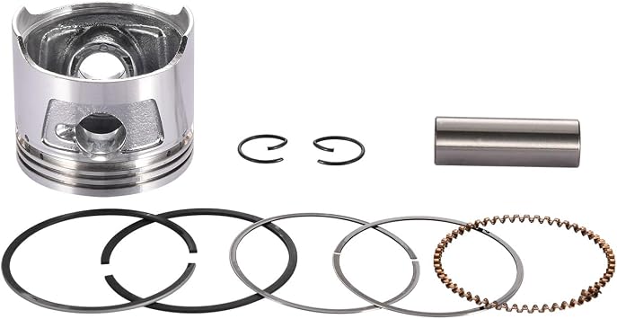 WOOSTAR 42mm Piston Ring Kit Replacement for CRF70 TRX70 XR70 70cc Horizontal Engine Chinese Dirt Pit Bike ATV 4 Wheeler Quad