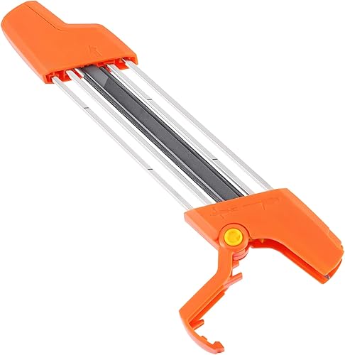 Miniatura 7 de Afilador de cadena de motosierra 2 en 1, sacapuntas de cadena de 0.189 in para cadena de sierra de 0.325 pulgadas (.325 pulgadas P 0.189 in)