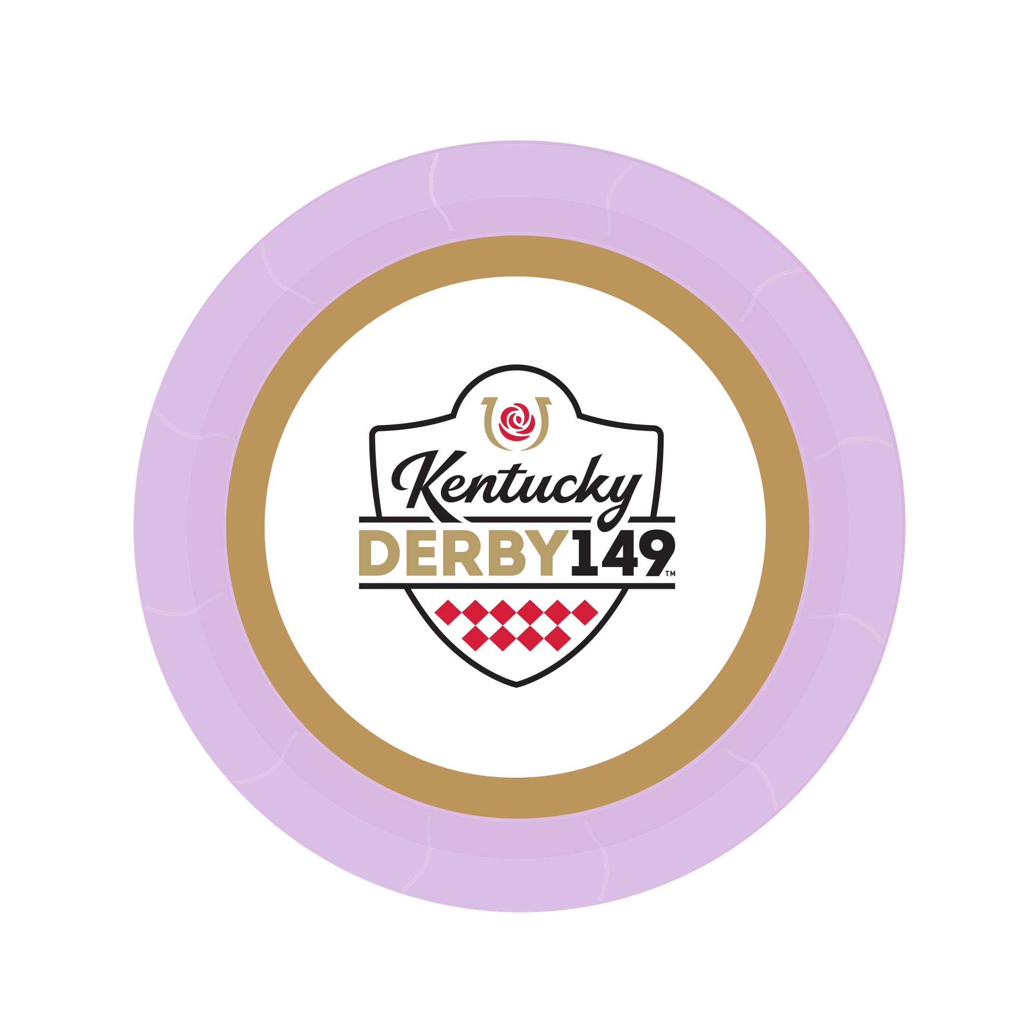 149th (2023) Kentucky Derby 9" Paper Dinner Plates - 8/pkg.