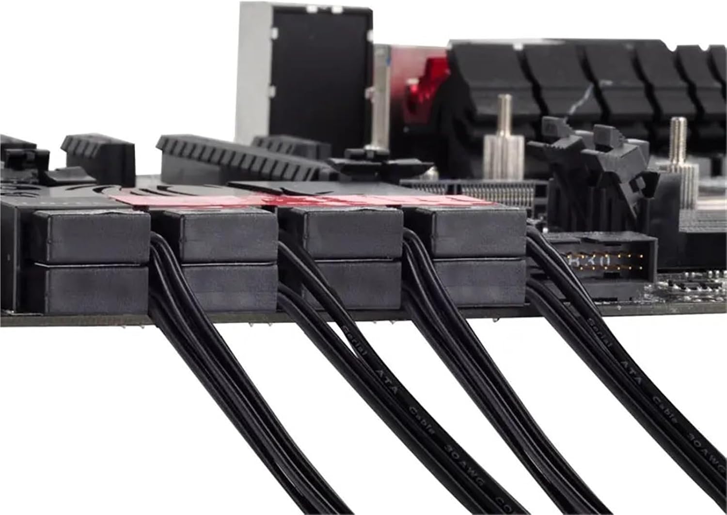 CP11B-500 SATA Cable Lateral 90 Degree Angled SATA Connector 6Gb/s 50cm