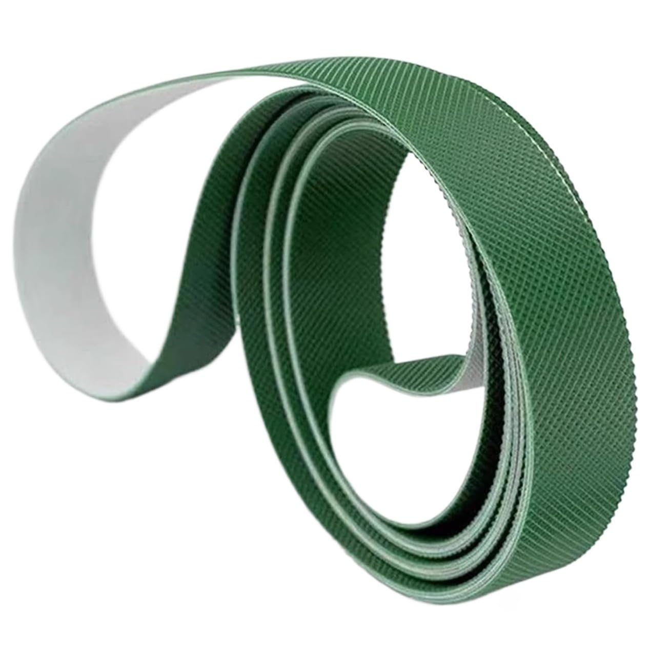 Nastro trasportatore di Trasmissione in PVC, Nastro trasportatore per movimentazione Materiali Verde da 6 mm di Spessore, Nastro trasportatore in Materiale PVC, Cinghie per pulegge
