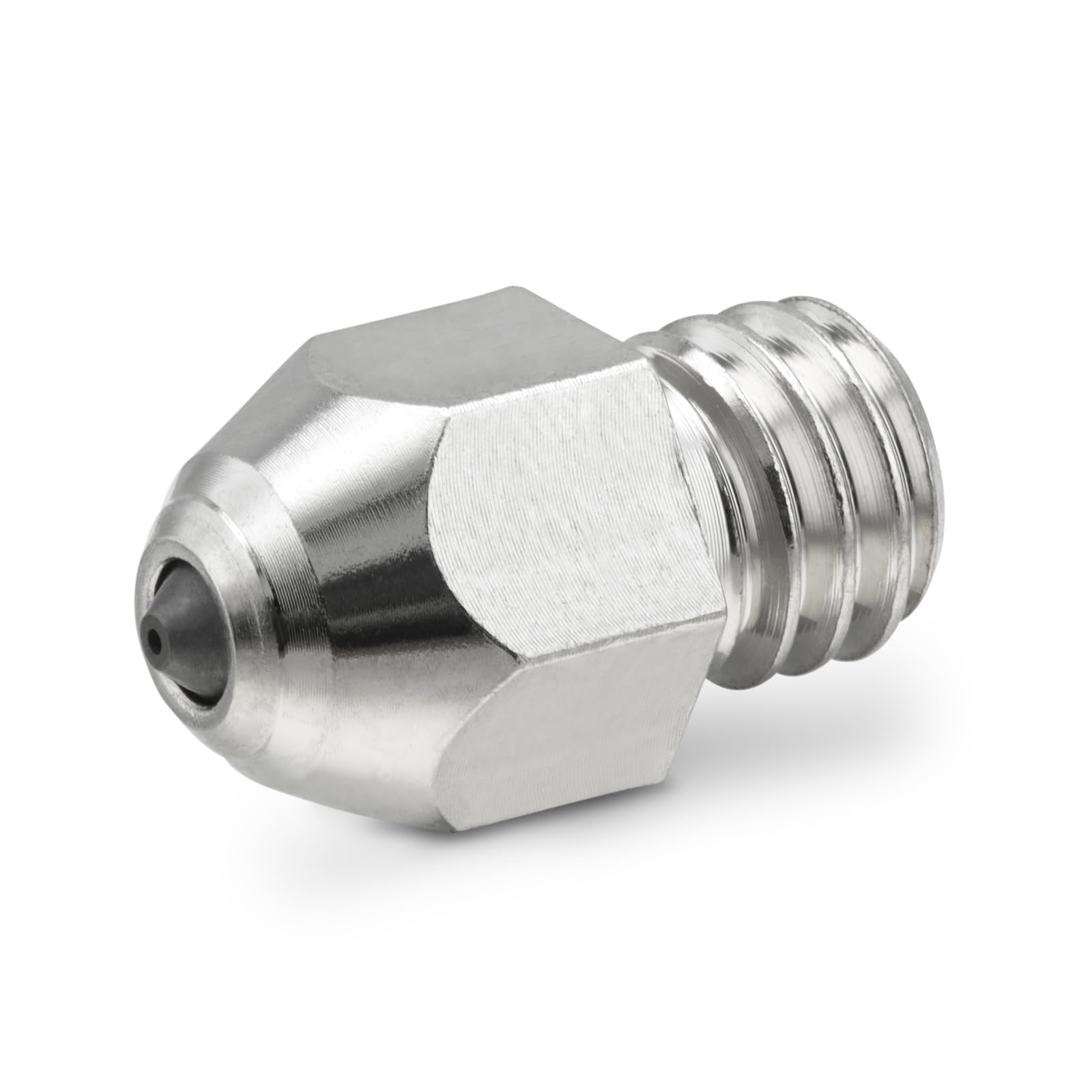 Boquilla de carburo de tungsteno MK8 de 0,4 mm para Ender 3, CR-10, Elegoo Neptune 3, Sovol SV06 impresora 3D y más, alta conductividad térmica y resistencia a la abrasión, cuerpo de cobre chapado en