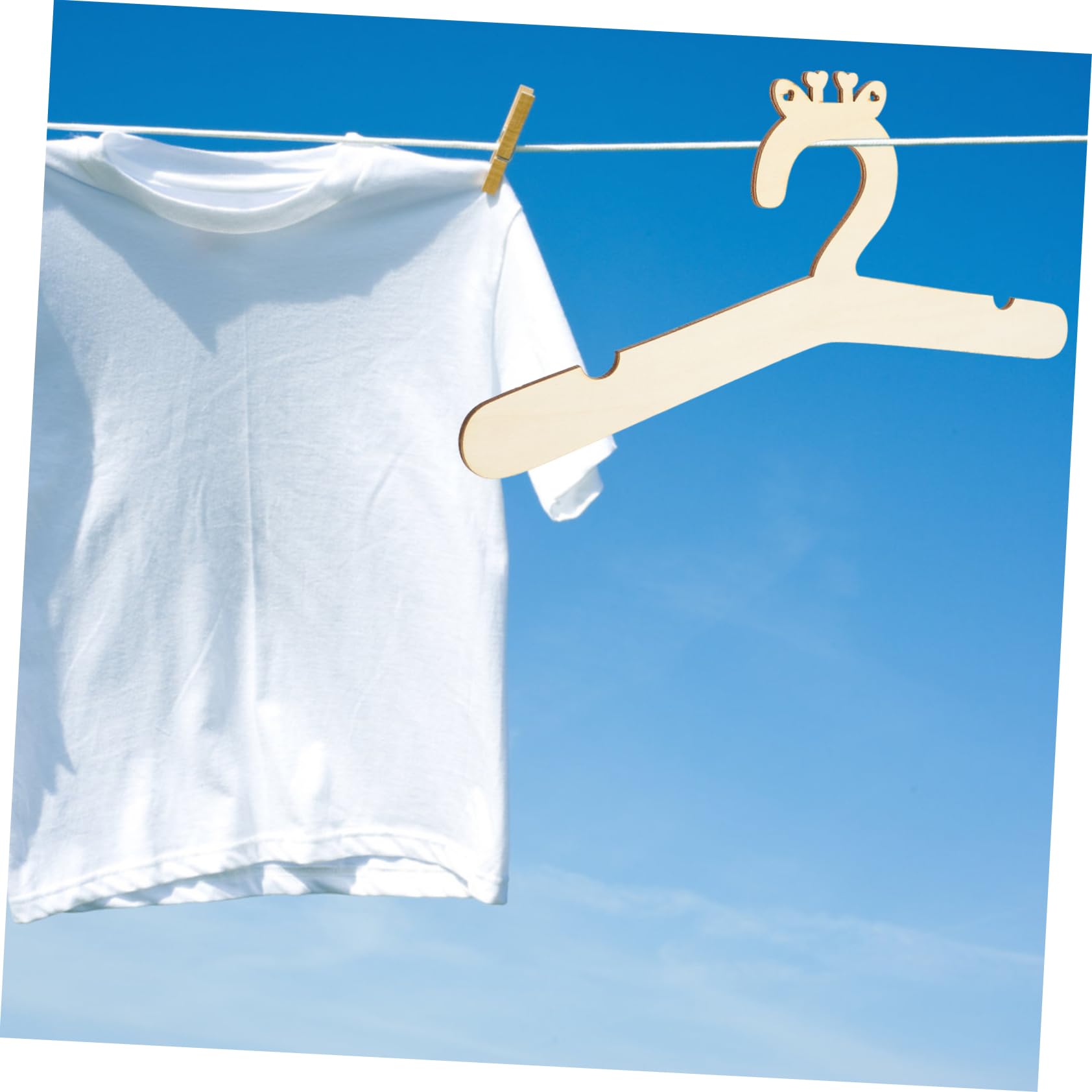 KOMBIUDA Wooden Hangers 2pcs Coat Hanger Dress Holders Non- Slip Hangers Pet Accessories Home Accents Decor Hangers Decorative Hangers Puppy Toys for Chinese Style Wooden Pendant