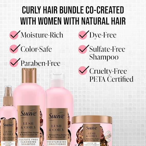 Professionals Natural Shea Butter Coconut Moisturizing Curl Conditioner 16.5 fl oz