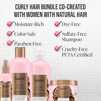 Professionals Natural Shea Butter Coconut Moisturizing Curl Conditioner 16.5 fl oz
