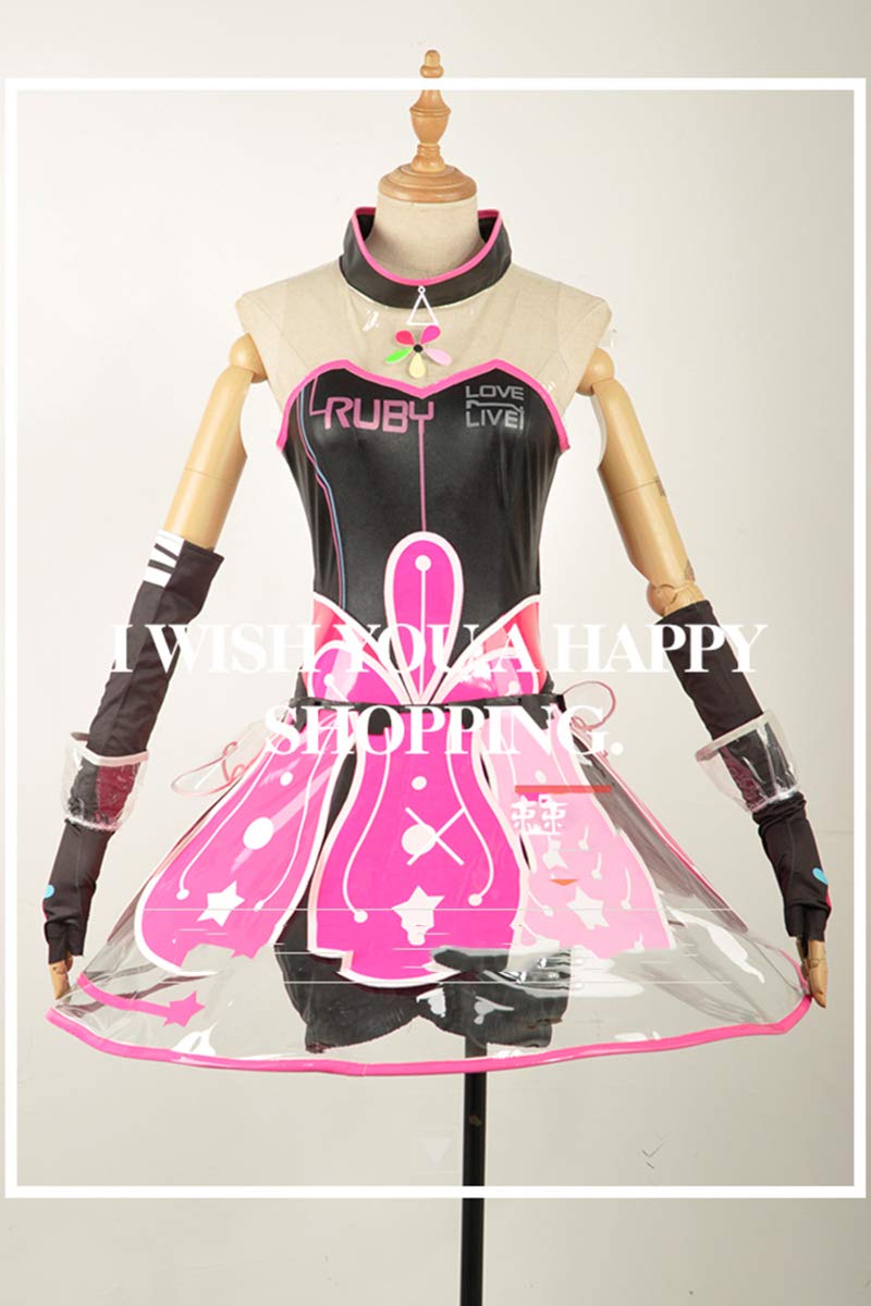 T*K様 ラブライブ 黒澤ルビィ コスプレ衣装 XXL程度 ラブライブ！ AiScReam 愛♡スクリ〜ム！ 黒澤ルビィ コスプレ衣装