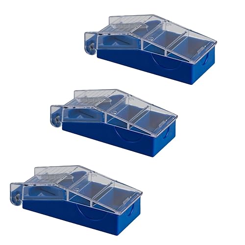 Sammons Preston, Divisor de pastillas duradero, cada uno, paquete de 3, ayuda a dividir píldoras, cortador de píldoras con dispositivo de centrado,