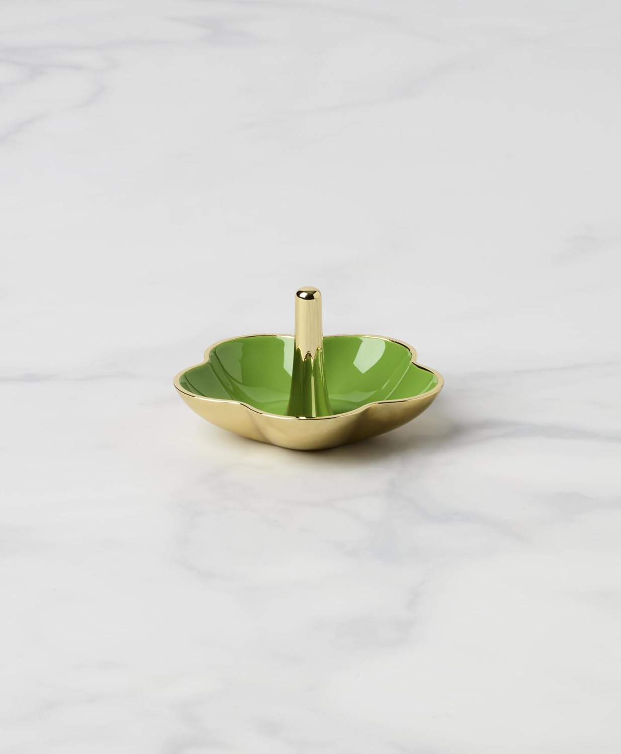 kate spade new york Make It Pop Metal Ring Dish, Green