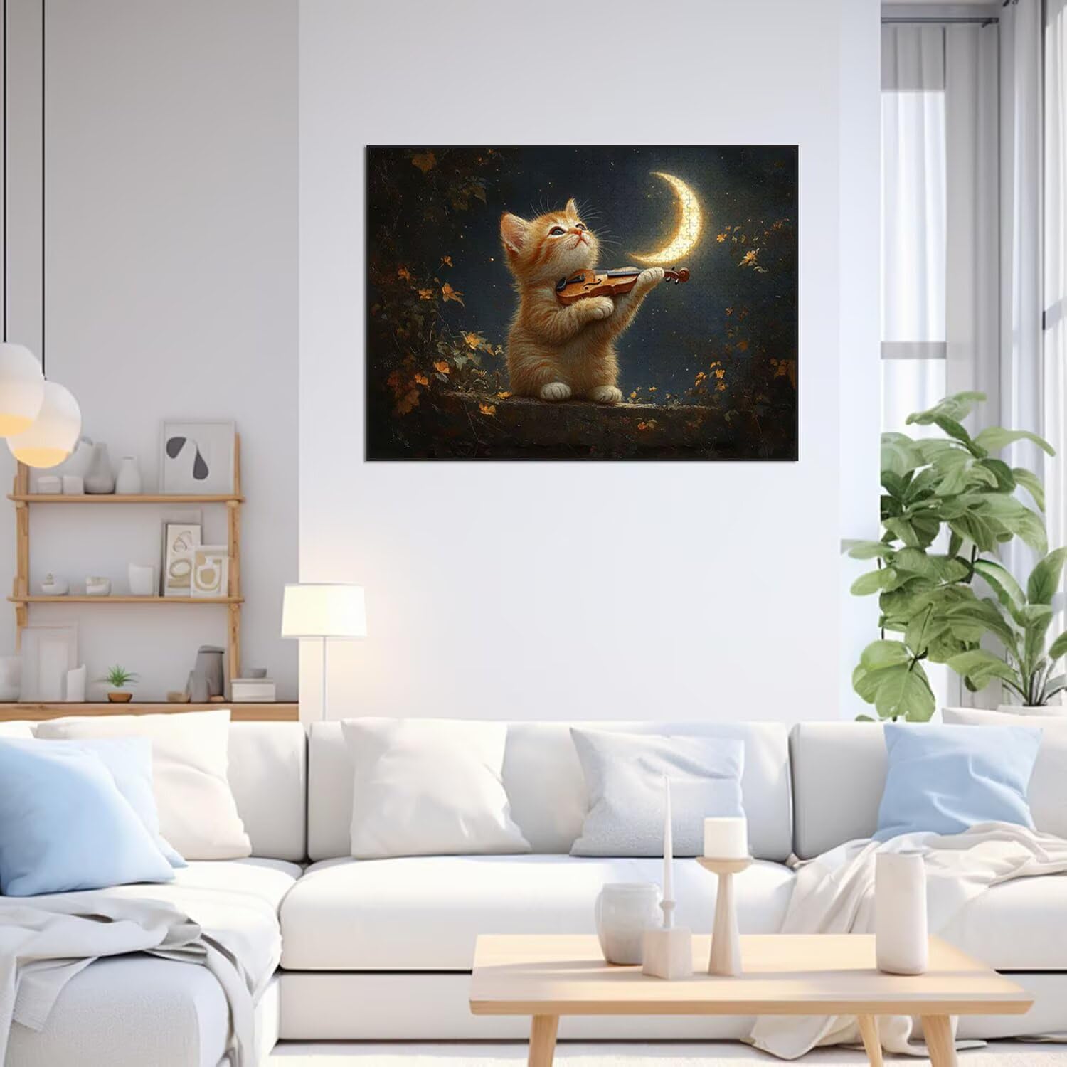 Puzzle 6000 Pezzi gatto Puzzle Classici per Gioco Familiare, n-513