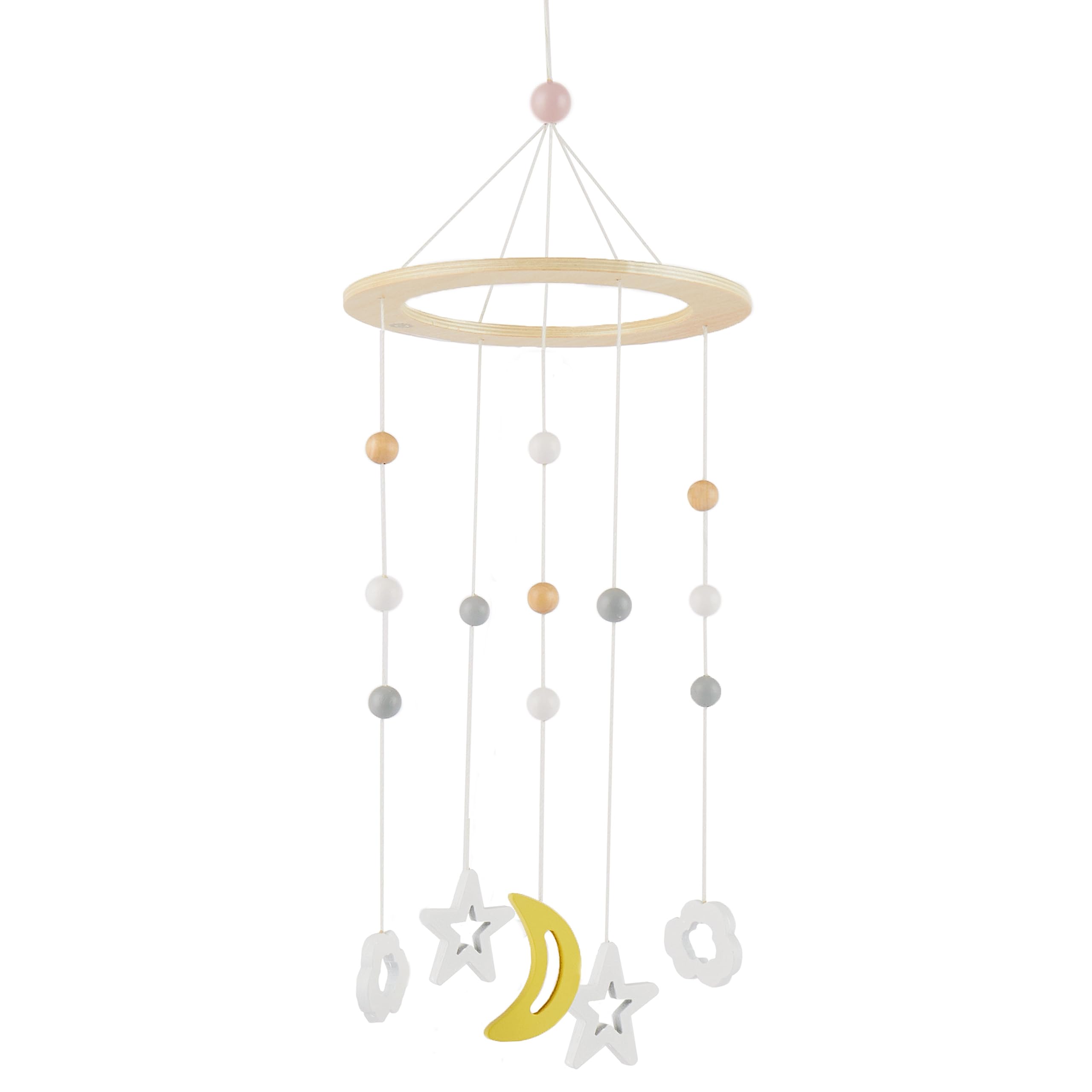 Bieco | Giostrina Culla Neonato in Legno | Decorazioni Cameretta | Carillon