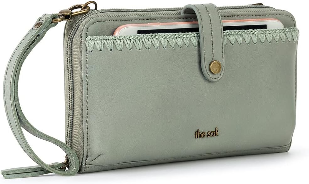 The Sak, Womens, Iris Large Smartphone Crossbody Bag in Leather - Image 2