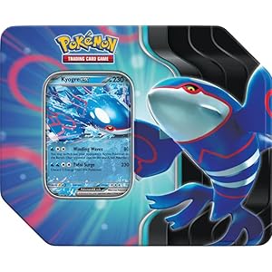 Pokemon TCG: Scarlet & Violet Azure Legends Tin – Kyogre ex (5 Packs)