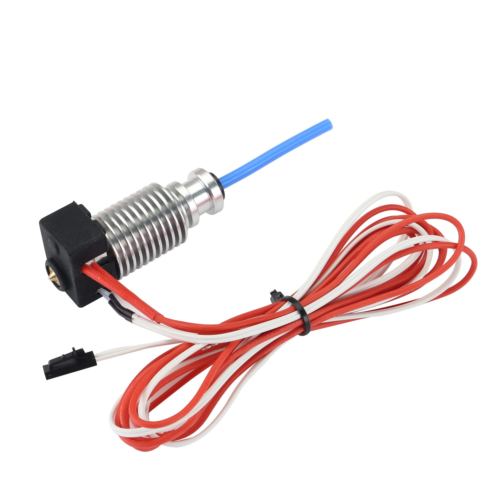 BCZAMD 3D Hotend Kit Prusaa MK3 MK3S MK3S + MMU2S części zamienne wytłaczarki Hotend zmontowana drukarka 3D zawiera mosiężną dyszę V6 Heatbreak Heatsink wkład grzejny termistor element grzejny blok rura PTFE