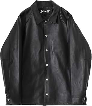 Amazon.co.jp: Schott[ショット]SHEEP COACH JACKET ブラック XL
