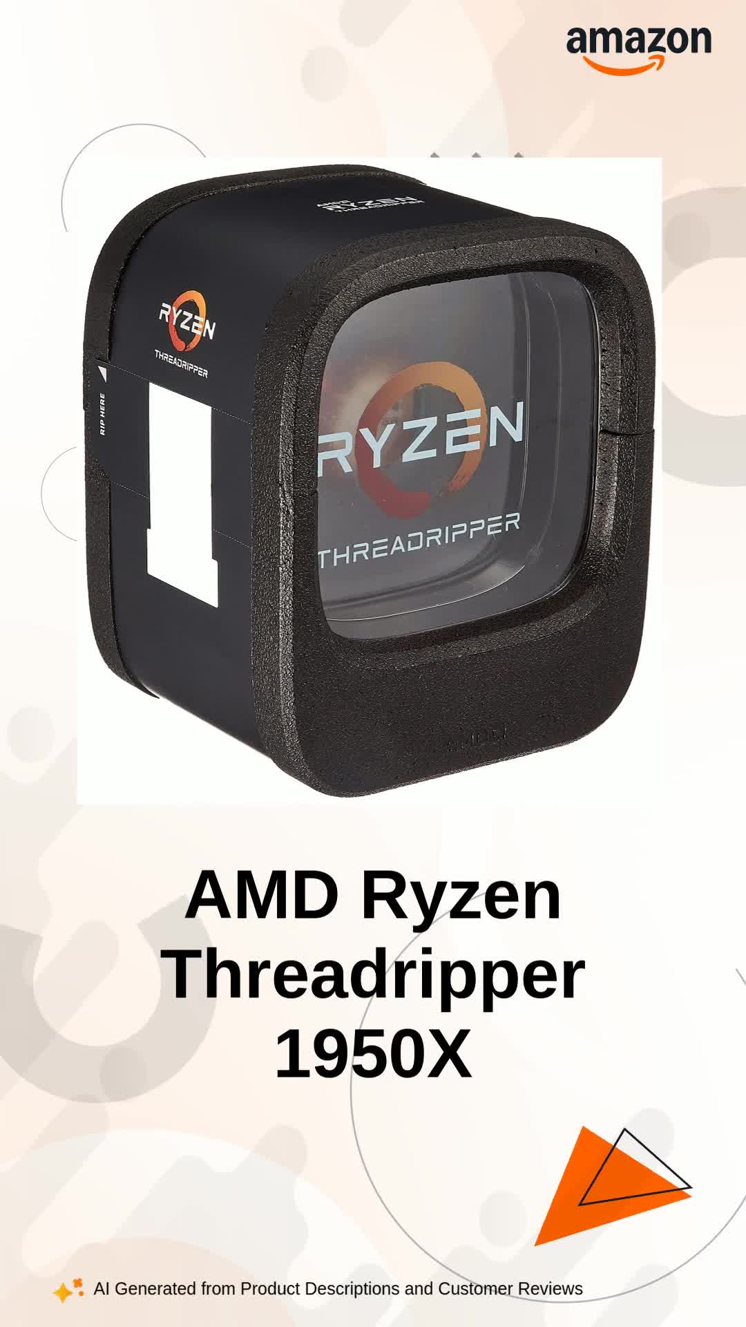 AMD Ryzen Threadripper 1950X Desktop Processor