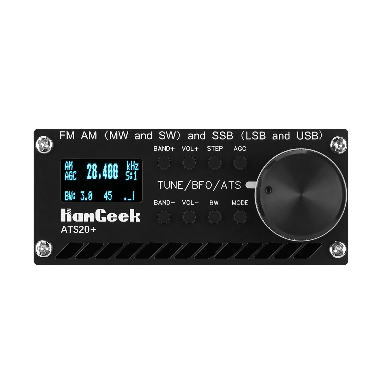 ATS-20+ Plus ATS20 V2 SI4732 Radio Empfänger DSP SDR Empfänger FM AM (MW und SW) und SSB (LSB und USB)