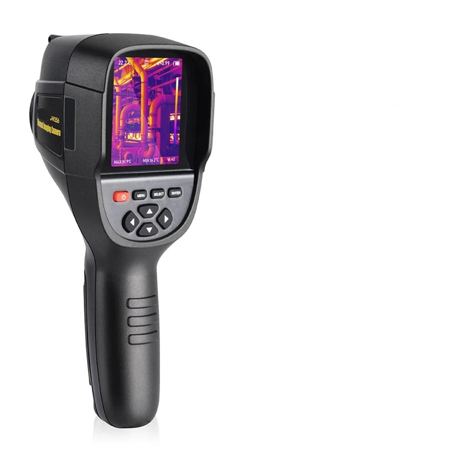 Caméra d'imagerie thermique, Caméra D'imagerie Thermique GW256 HT-18 Plus, Pour Fuite De Conduite D'eau Et Alimentation Électrique, Imageur Portatif 256x192